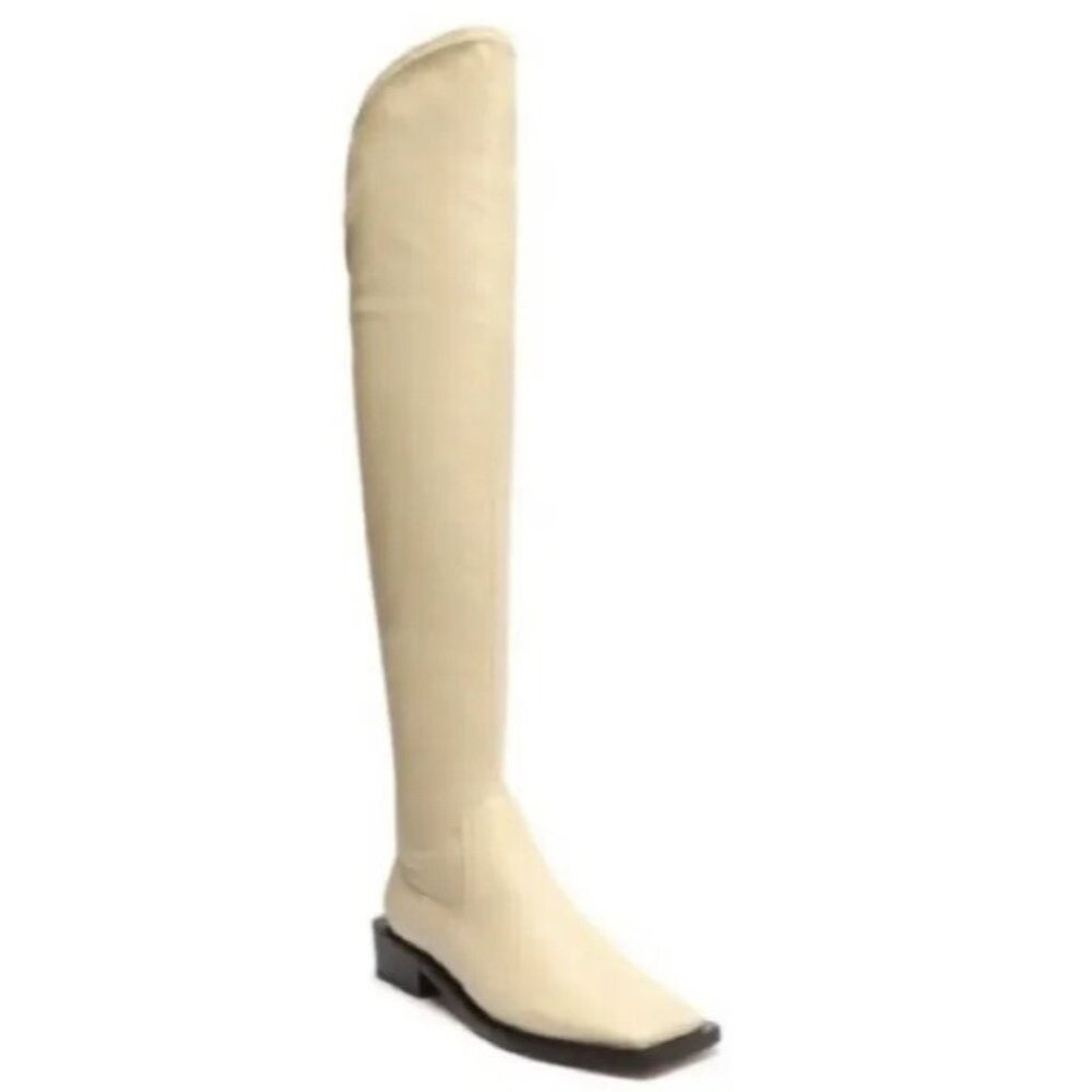 Schutz Eggshell Guily Up Over the Knee Boots 6.5 - Picture 2 of 10